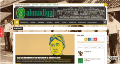 Desktop Screenshot of ahmadiyah.org