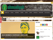 Tablet Screenshot of ahmadiyah.org